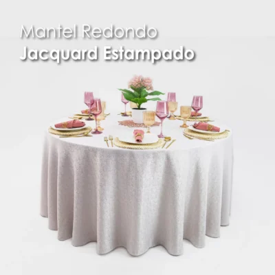 Mantel Yackard Redondo YE-220 FRANCIA TRIGO: imagen 4