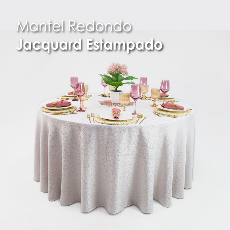 Mantel Yackard Redondo YE-220 FRANCIA TRIGO