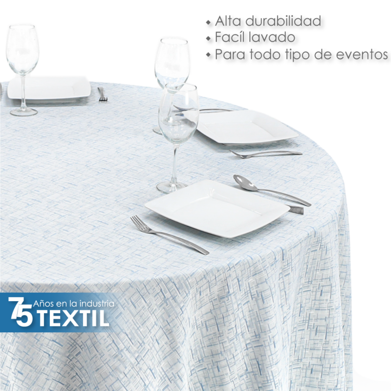 Mantel Yackard Redondo YE-236 NAIROBI PLATA
