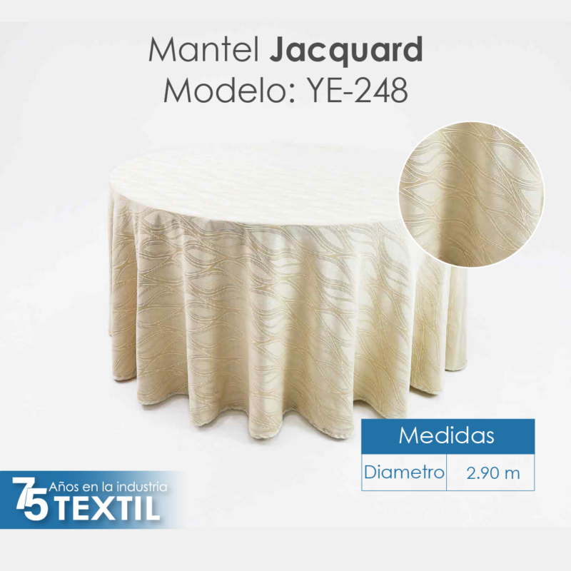 Mantel Yackard Redondo YE-248 ARENA