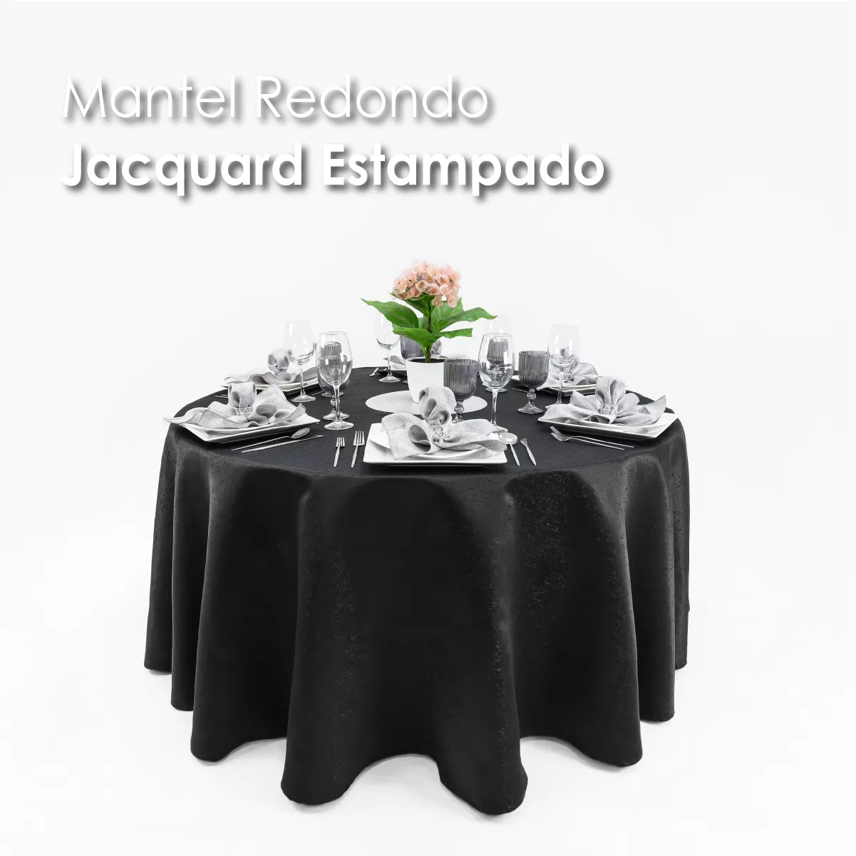 Mantel Yackard Redondo YE-261 AFRICA NEGRO: imagen 6