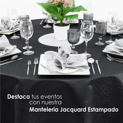 Mantel Yackard Redondo YE-261 AFRICA NEGRO: imagen 5