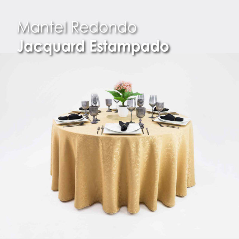 Mantel Yackard Redondo YE-275 CAPPUCHINO