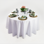 Mantel Yackard Redondo YE-279 FRANCIA BLANCO