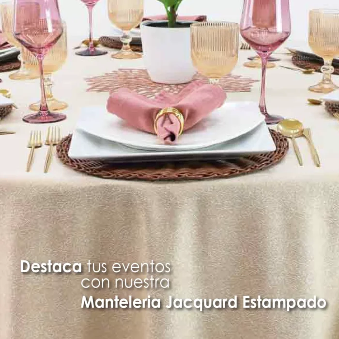 Mantel Yackard Redondo YE-211 FRANCIA CHAMPAÑA
