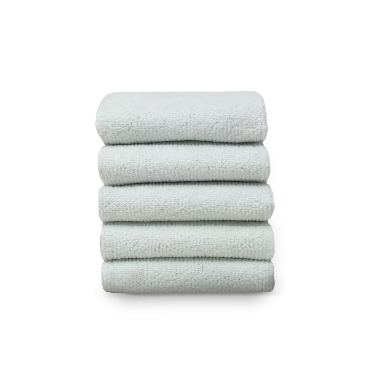 Toalla Facial Microfibra ECO 30X30 Cm Blanco: imagen 1