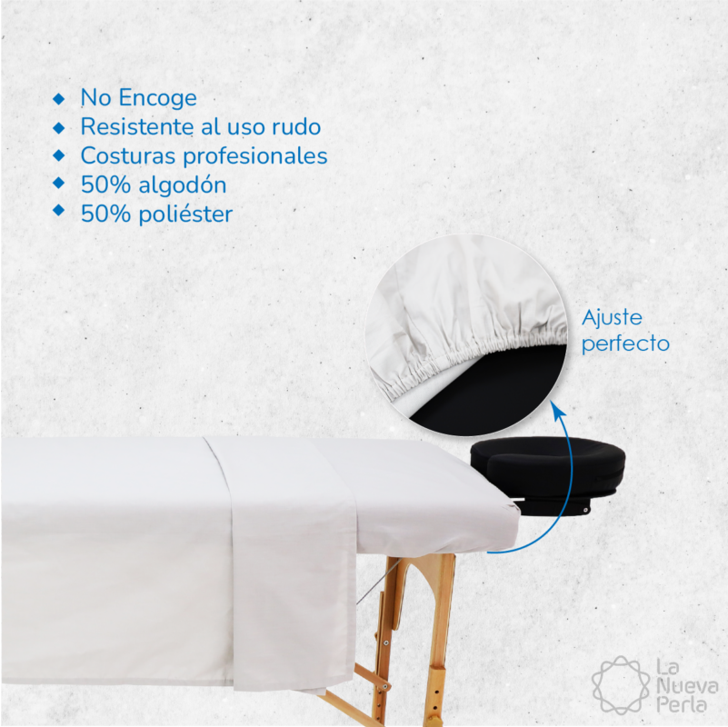 Sábana plana SPA 180H Blanco