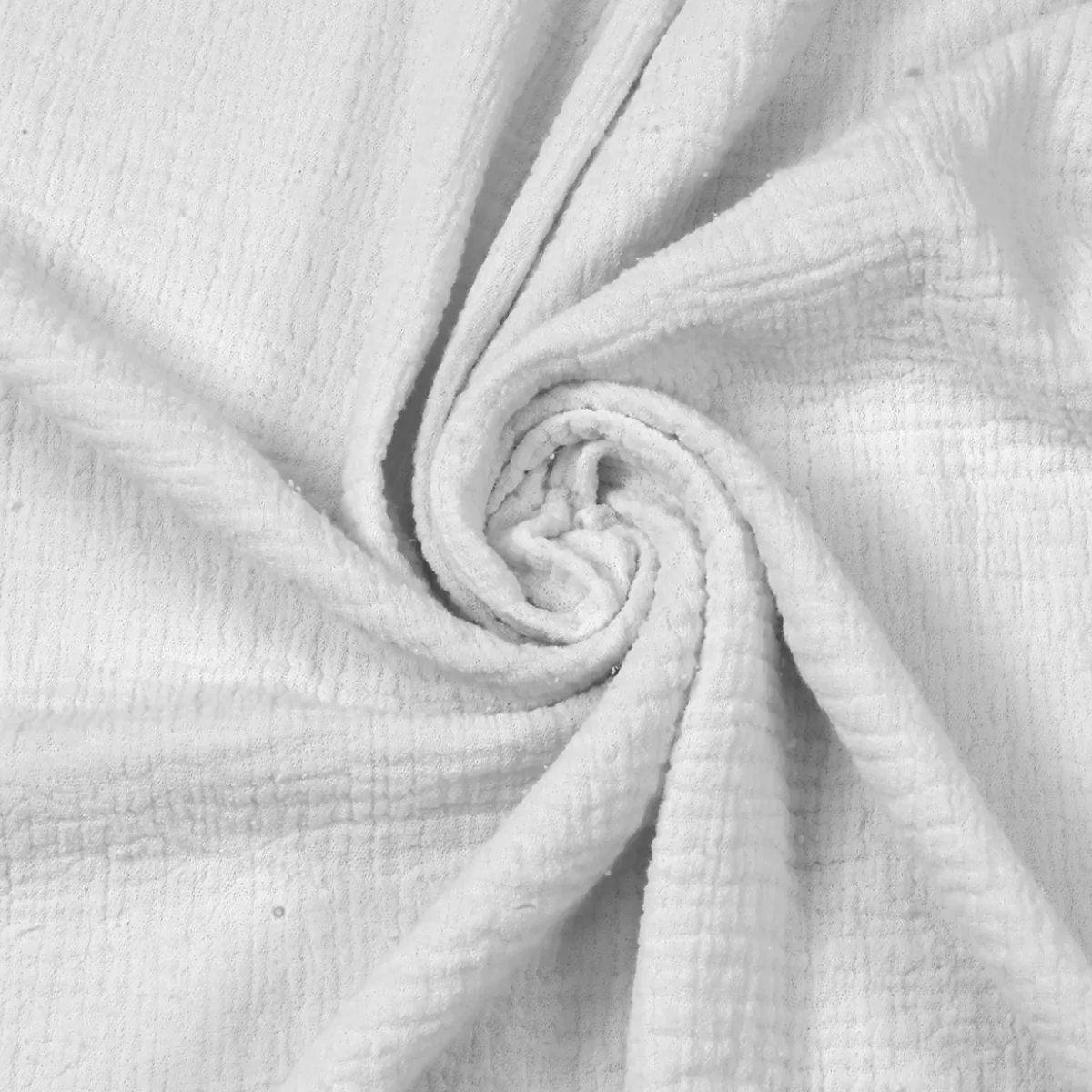 Colcha Muselina Individual 100% Algodón Blanco: imagen 1
