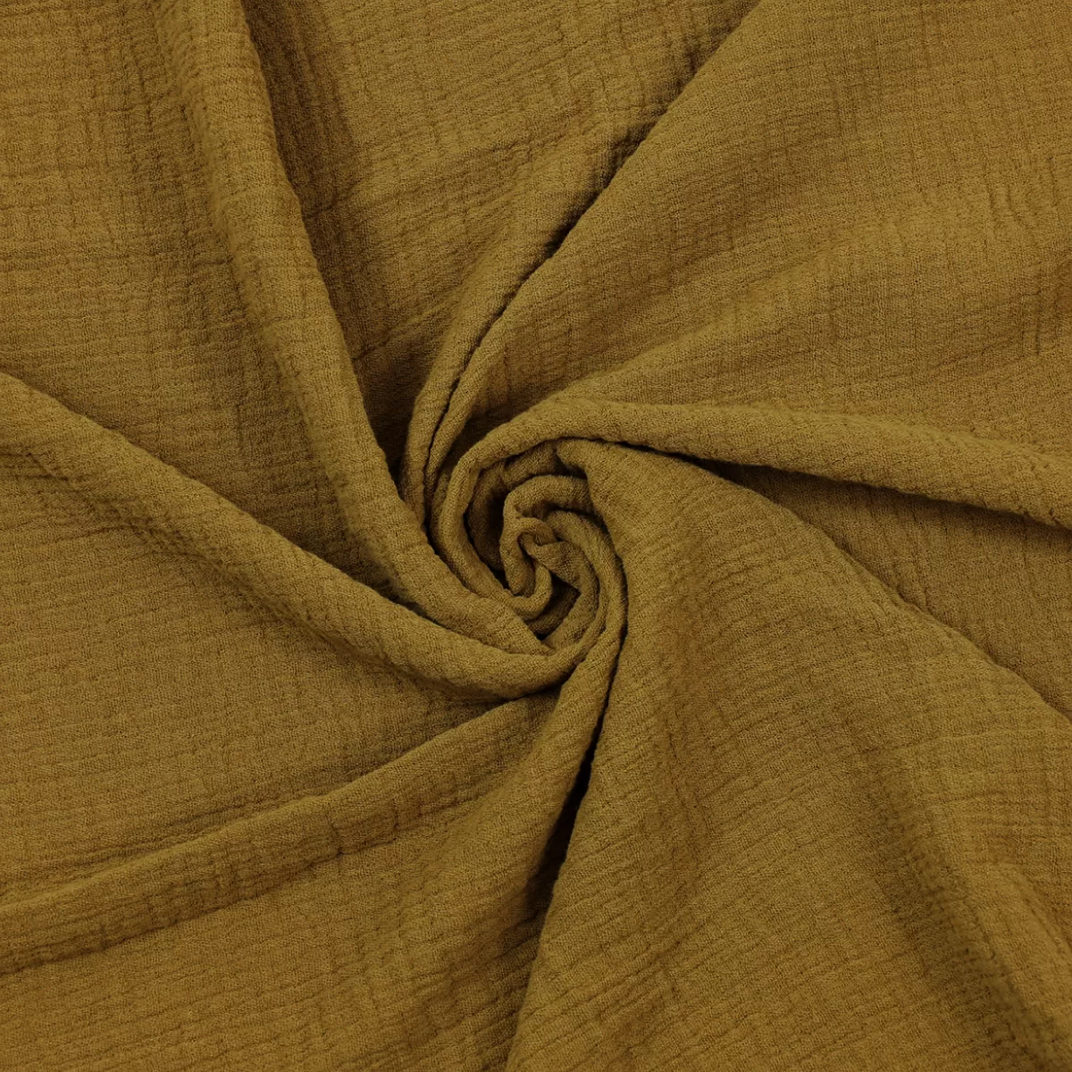 Colcha Muselina King Size 100% Algodón Caramelo: imagen 1