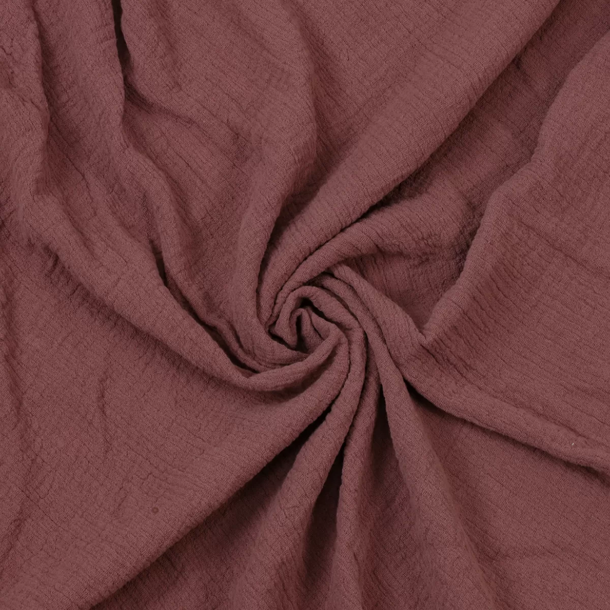 Colcha Muselina Individual 100% Algodón Rosa Palo: imagen 1