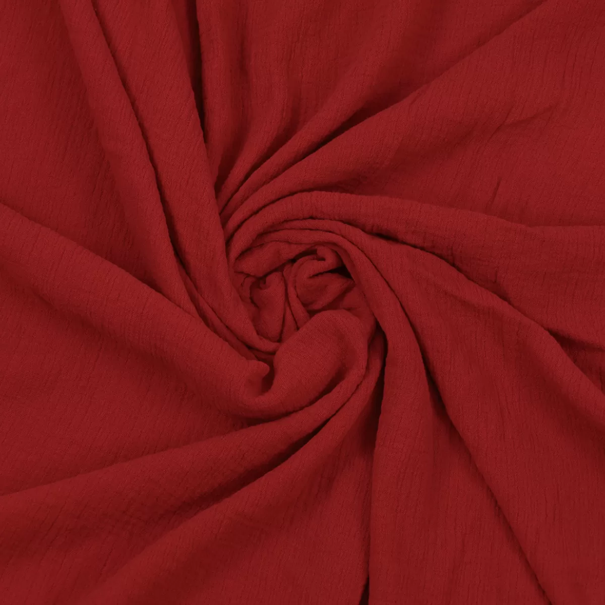 Colcha Muselina Individual 100% Algodón Rojo: imagen 1