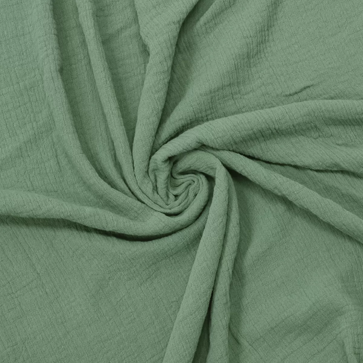 Colcha Muselina Individual 100% Algodón Sage: imagen 1