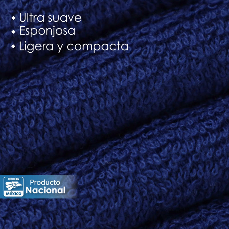Toalla facial GT Azul Marino 30 x 30 cm