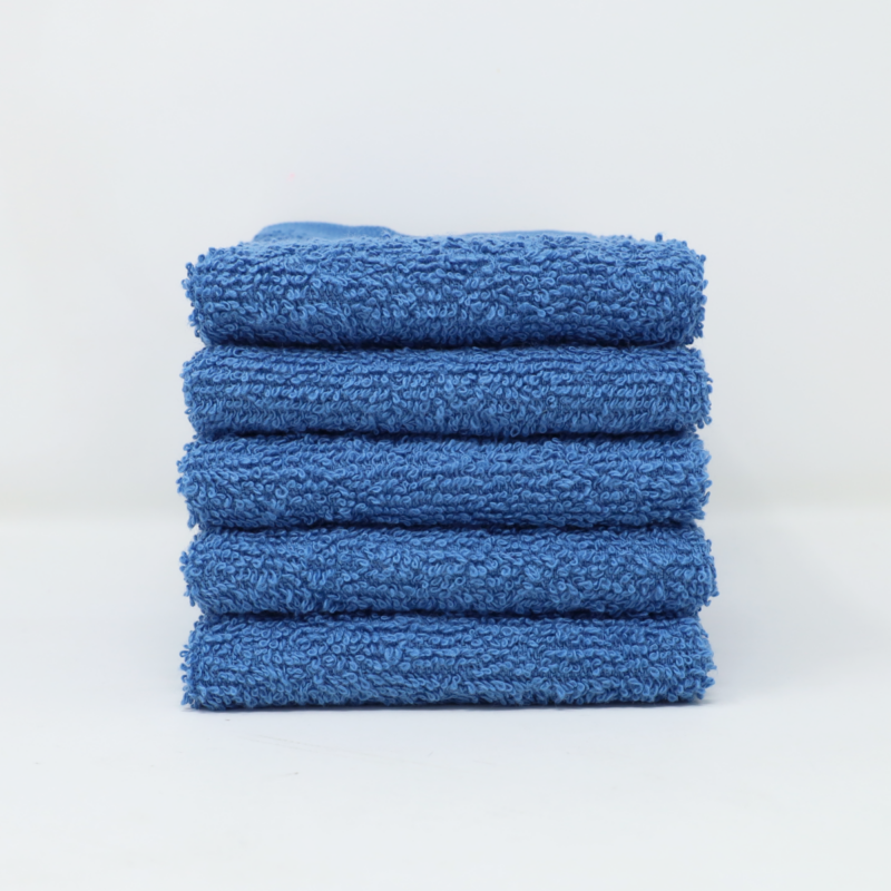 Toalla facial GT Azul Plumbago 30 x 30 cm