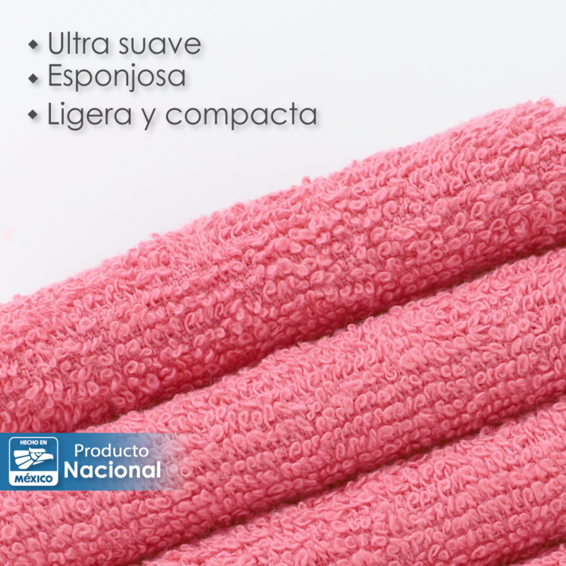 Toalla facial GT Coral 30 x 30 cm