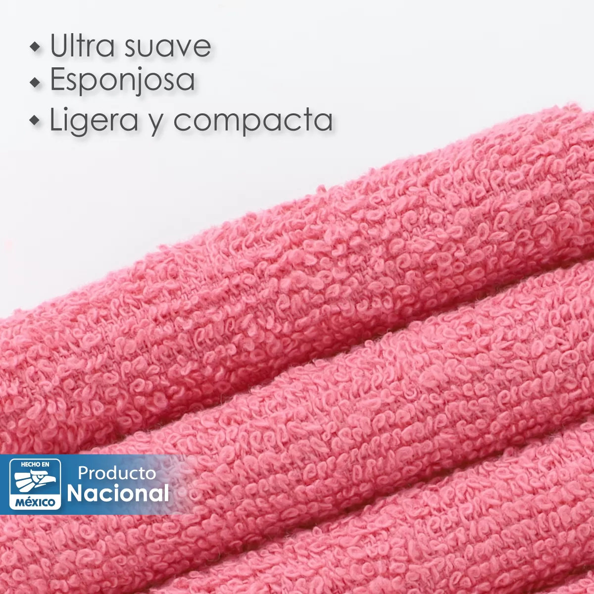 Toalla facial GT Coral 30 x 30 cm: imagen 4