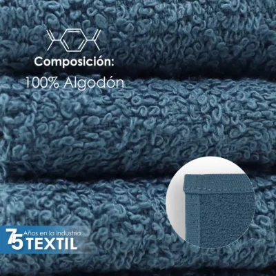 Toalla facial GT Oxford 30 x 30 cm: imagen 3