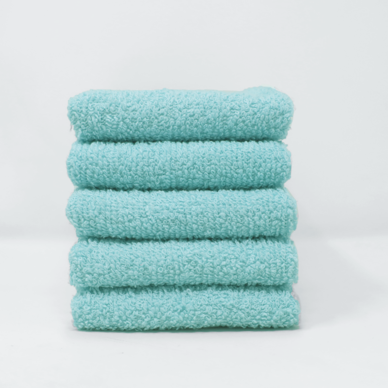Toalla facial GT Verde Agua 30 x 30 cm