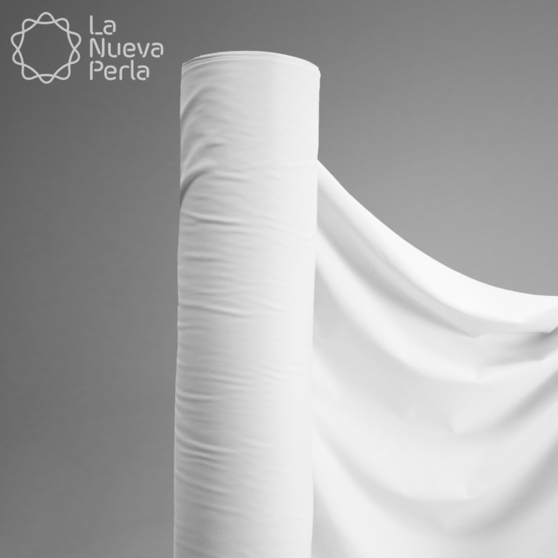Manta Bramante 150 Hilos 290 cm 100% algodón Sanforizada Blanco