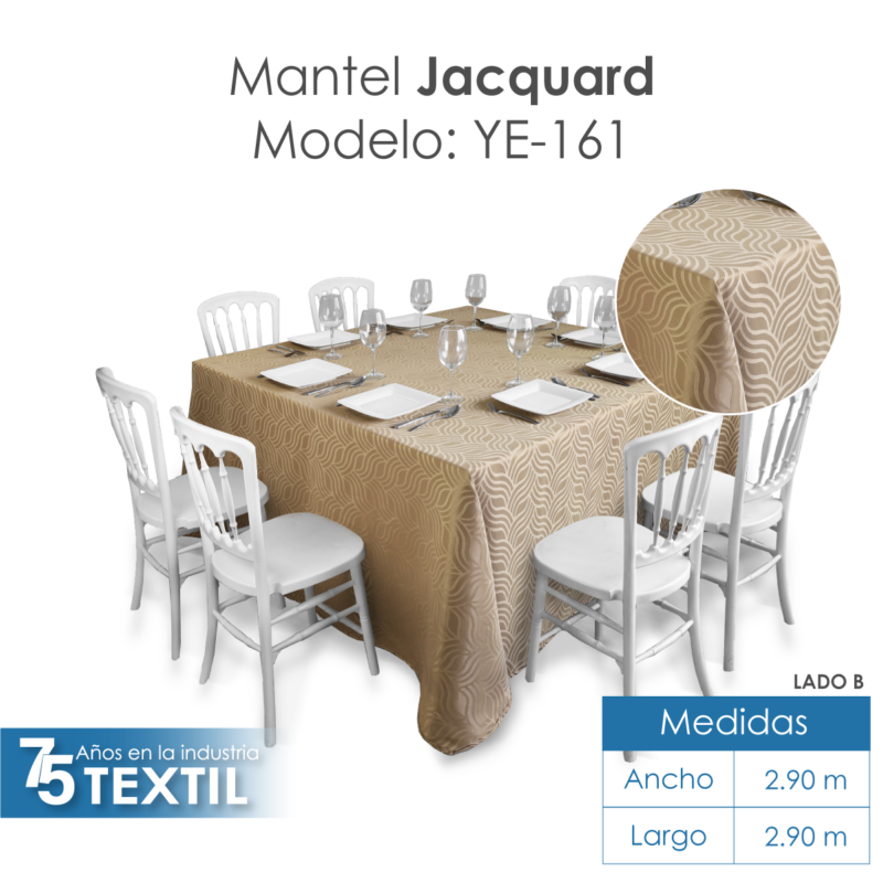 Mantel Yackard Imperial 2.90 X 2.90 M YE-161