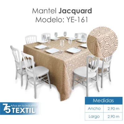 Mantel Yackard Imperial 2.90 X 2.90 M YE-161: imagen 3