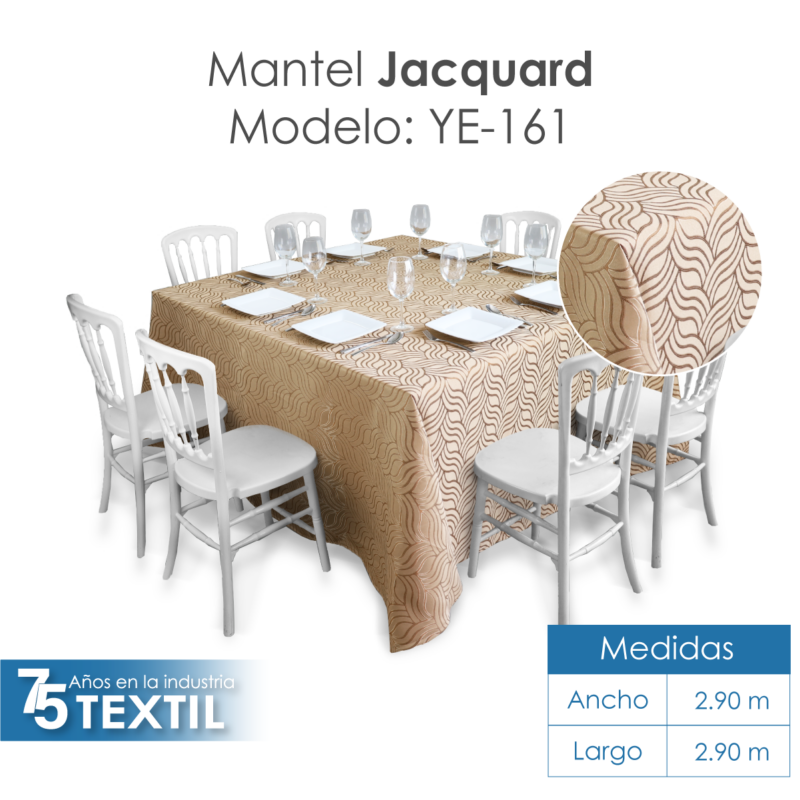 Mantel Yackard Imperial 2.90 X 2.90 M YE-161