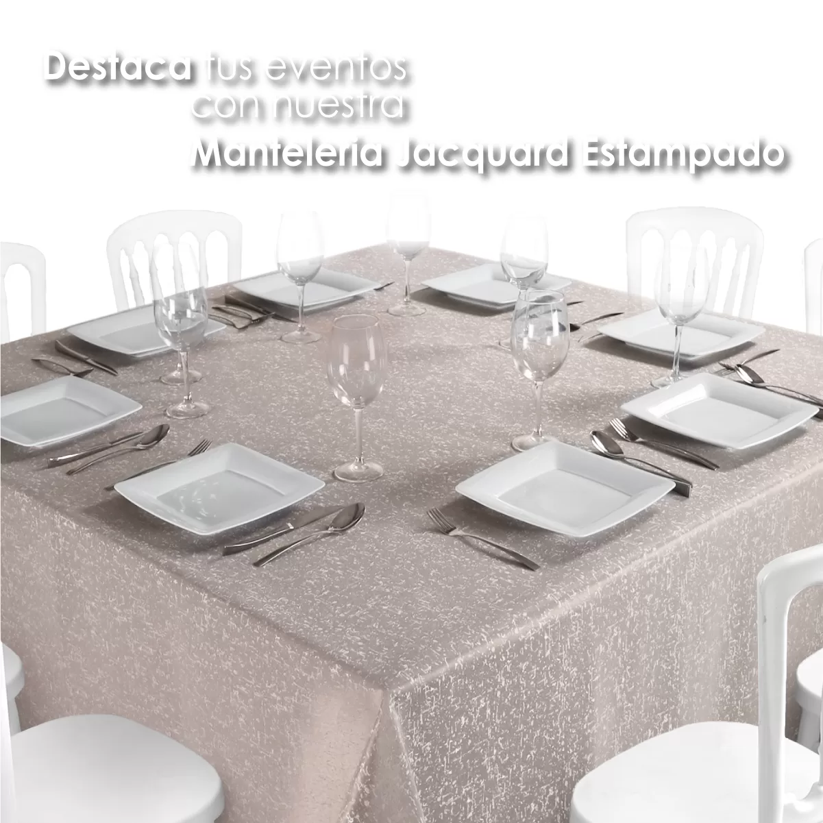 Mantel Yackard Imperial 2.90 X 2.90 M YE-204: imagen 5
