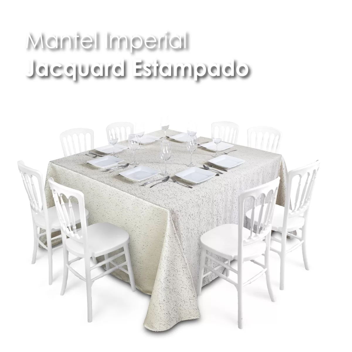 Mantel Yackard Imperial 2.90 X 2.90 M YE-206: imagen 8