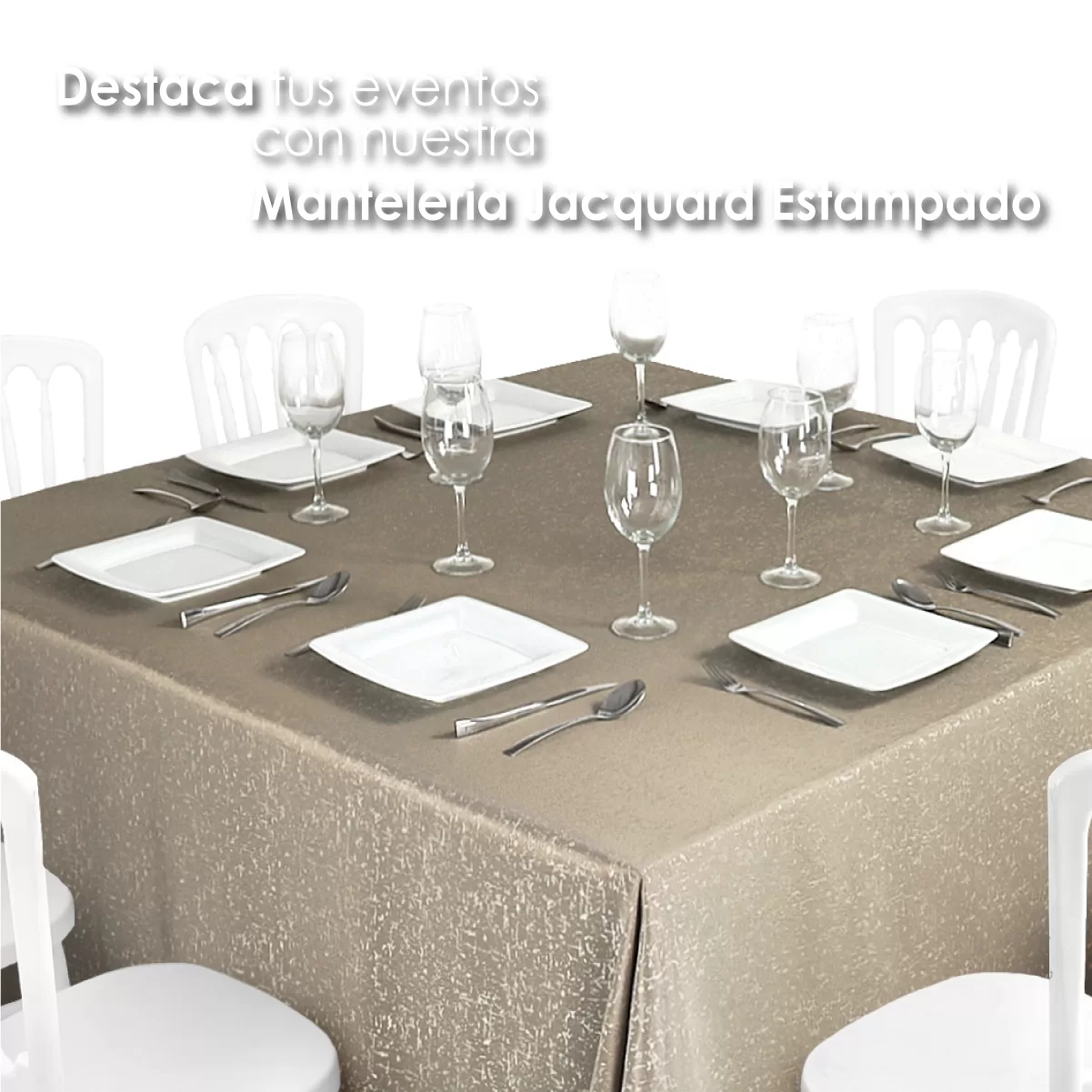 Mantel Yackard Imperial 2.90 X 2.90 M YE-207: imagen 6