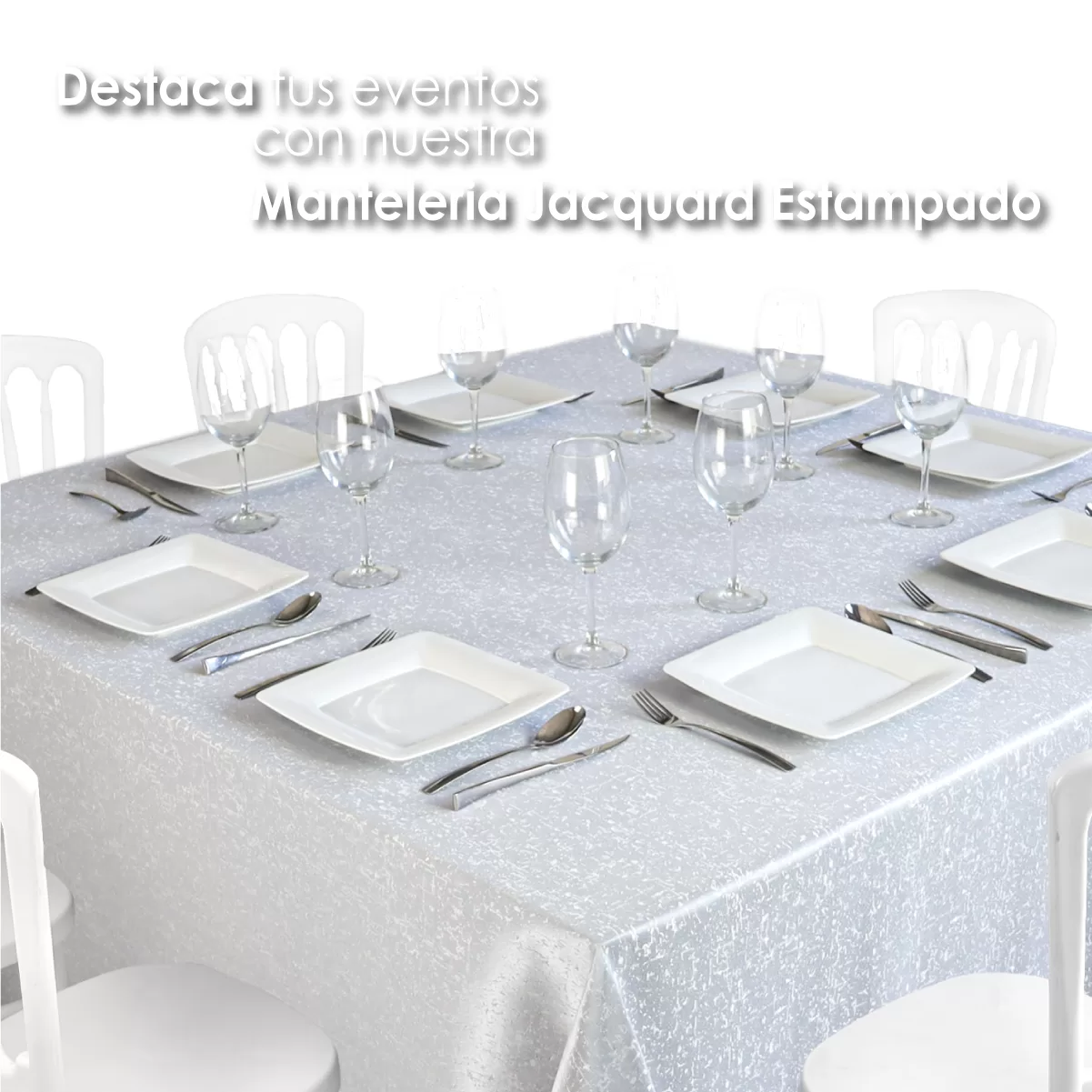 Mantel Yackard Imperial 2.90 X 2.90 M YE-208: imagen 6