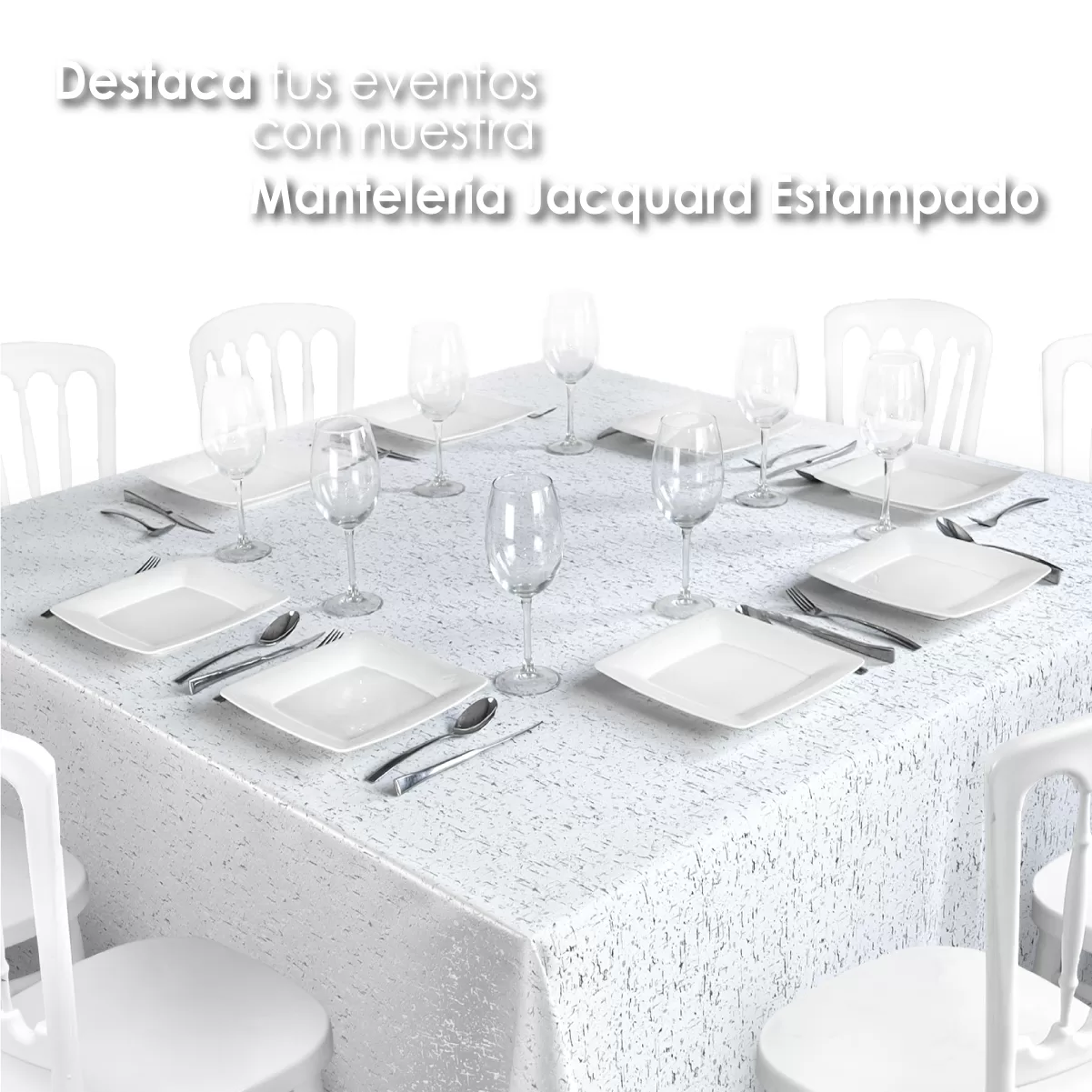 Mantel Yackard Imperial 2.90 X 2.90 M YE-208: imagen 5