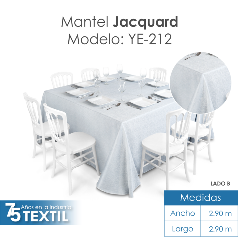 Mantel Yackard Imperial 2.90 X 2.90 M YE-212