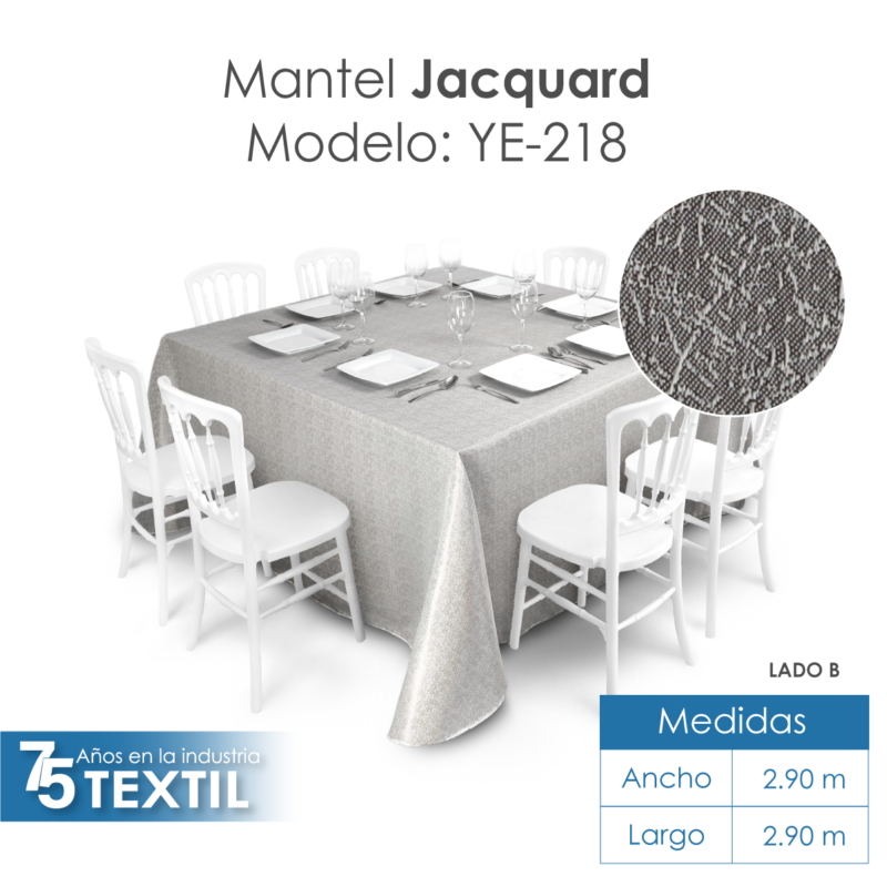 Mantel Yackard Imperial 2.90 X 2.90 M YE-218