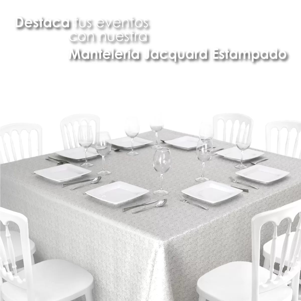 Mantel Yackard Imperial 2.90 X 2.90 M YE-218: imagen 8