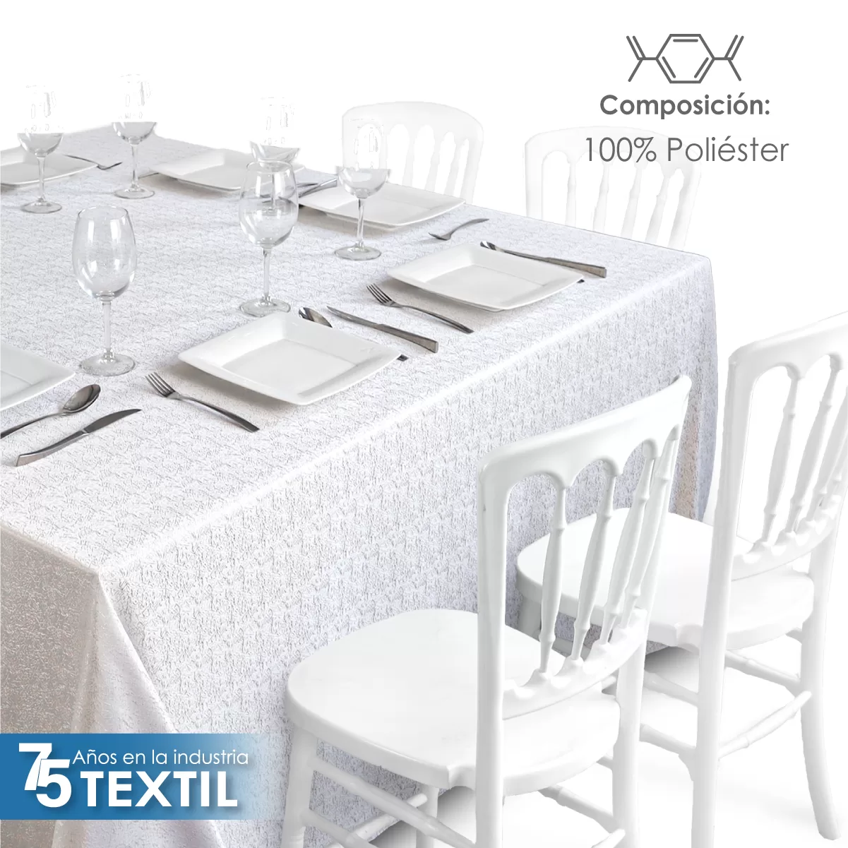 Mantel Yackard Imperial 2.90 X 2.90 M YE-220: imagen 8