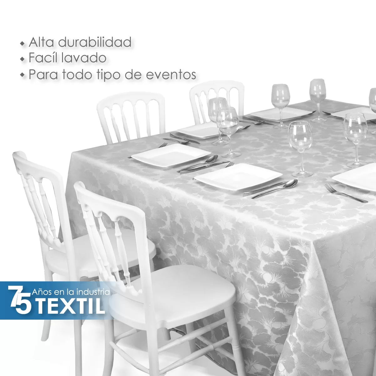 Mantel Yackard Imperial 2.90 X 2.90 M YE-221: imagen 7