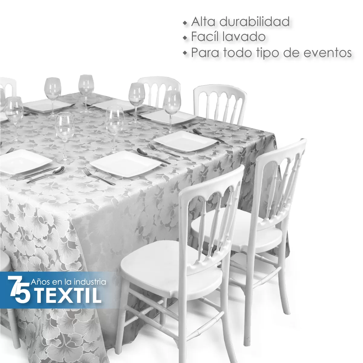 Mantel Yackard Imperial 2.90 X 2.90 M YE-221: imagen 6