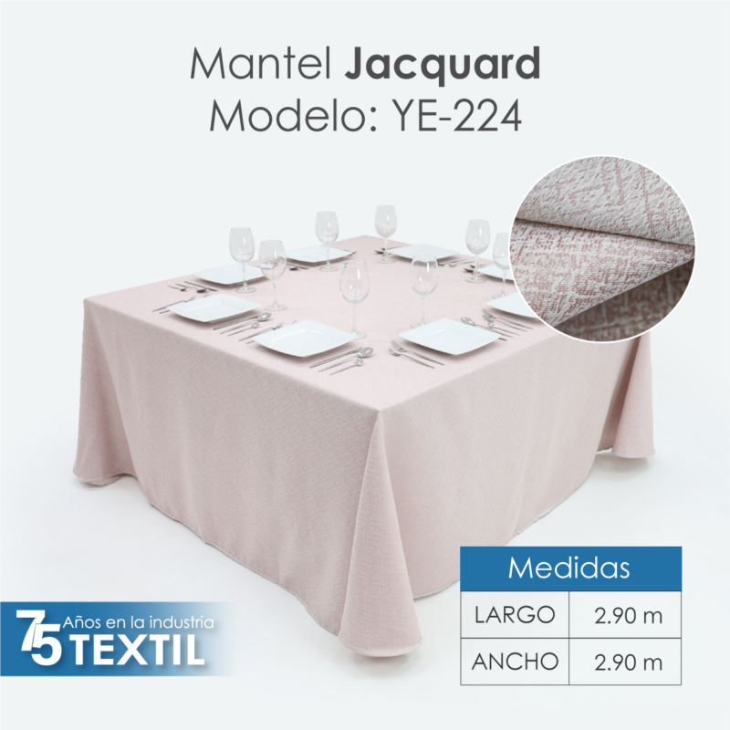 Mantel Yackard Imperial 2.90 X 2.90 M YE-224