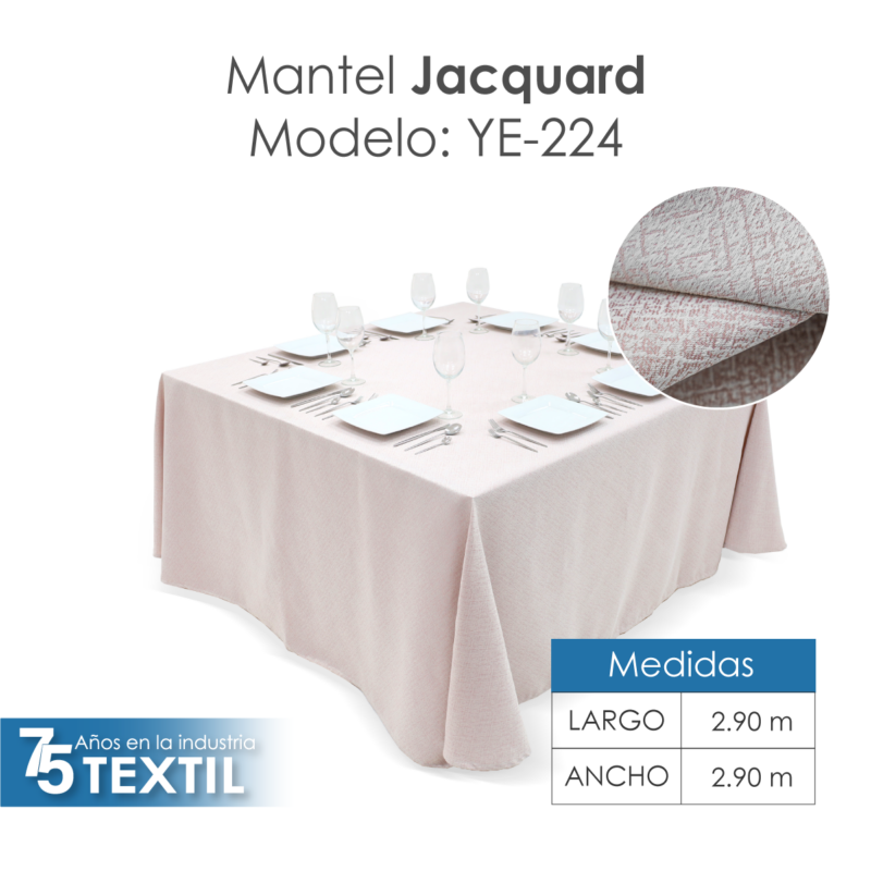 Mantel Yackard Imperial 2.90 X 2.90 M YE-224