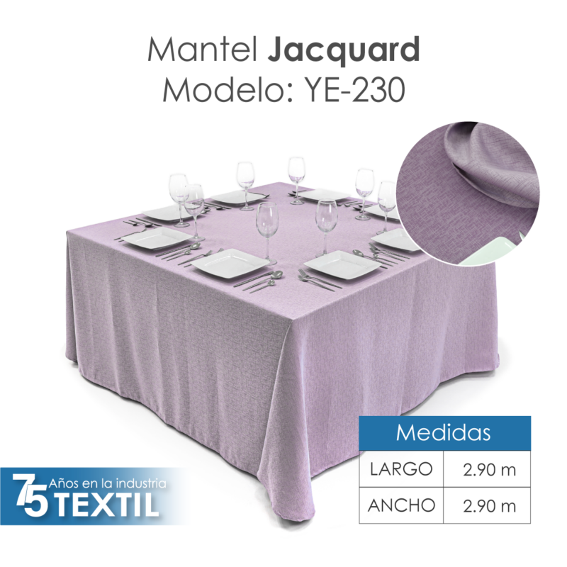 Mantel Yackard Imperial 2.90 X 2.90 M YE-230