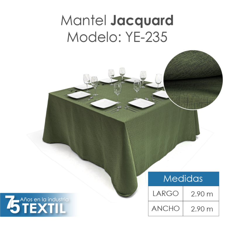 Mantel Yackard Imperial 2.90 X 2.90 M YE-235