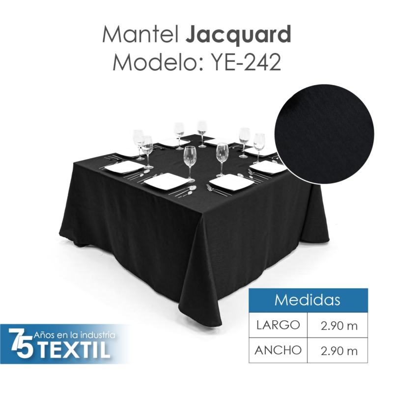 Mantel Yackard Imperial 2.90 X 2.90 M YE-242