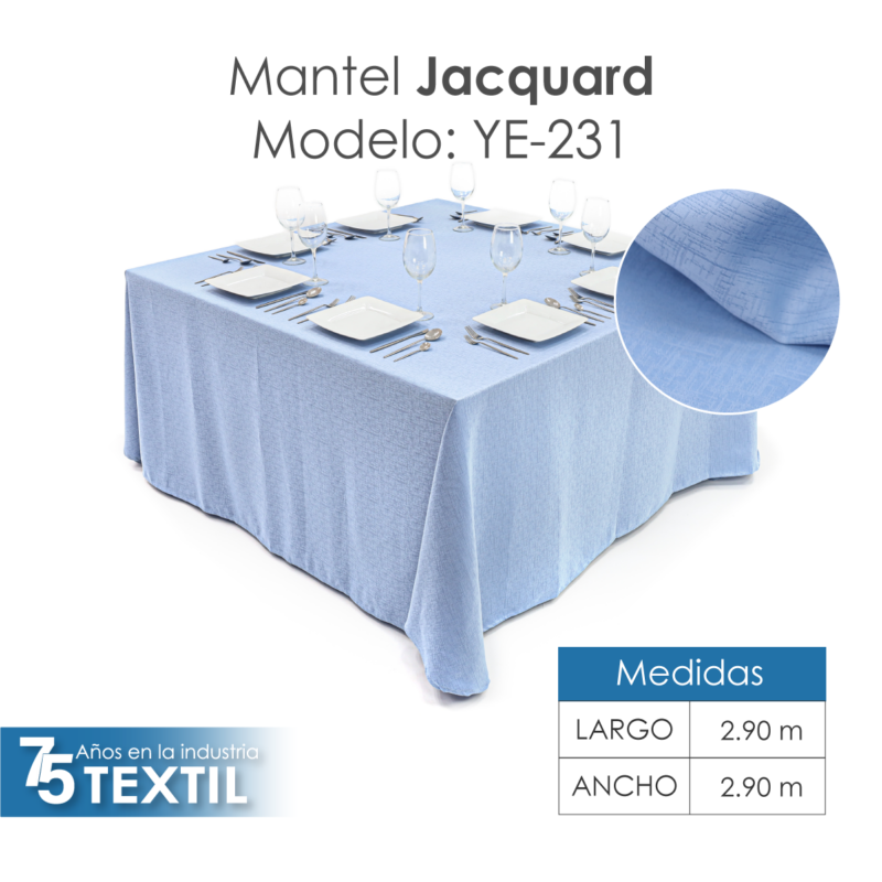 Mantel Yackard Imperial 2.90 X 2.90 M YE-231