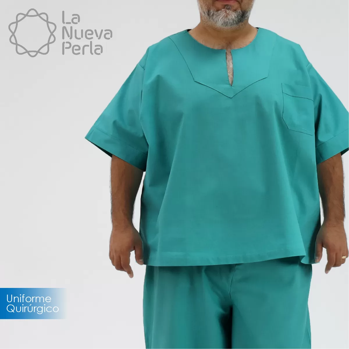 Uniforme Quirúrgico Extra Grande Verde: imagen 1