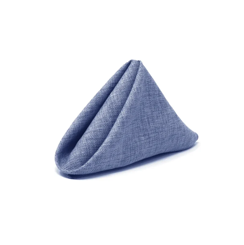 Servilleta Lino Ginebra 45x45 cm Azul Plumbago