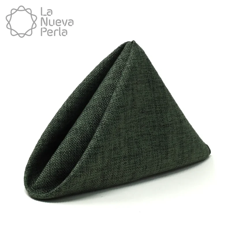 Servilleta Lino Ginebra 45x45 cm Verde Militar