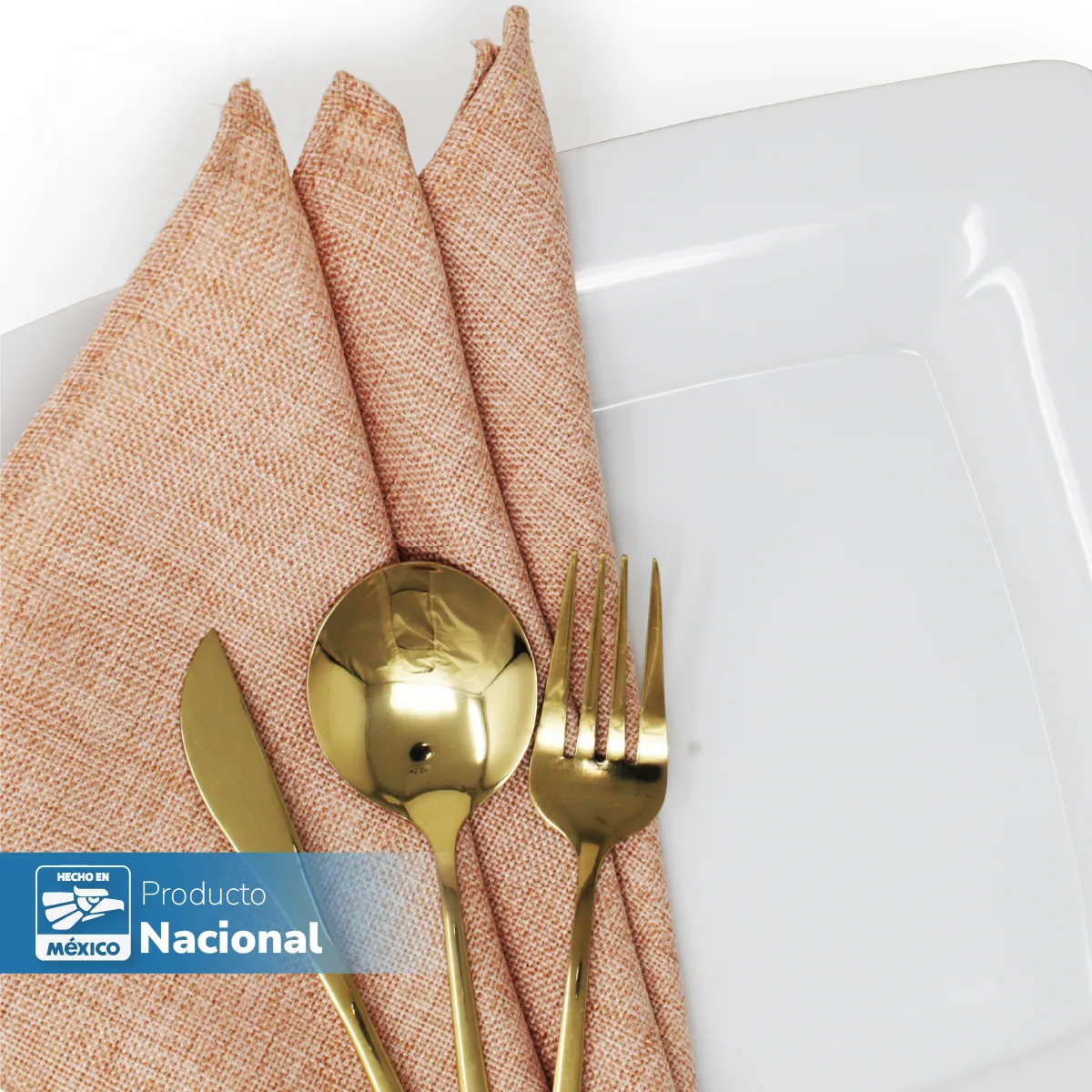 Servilleta Lino Ginebra 45x45 cm Rous: imagen 5