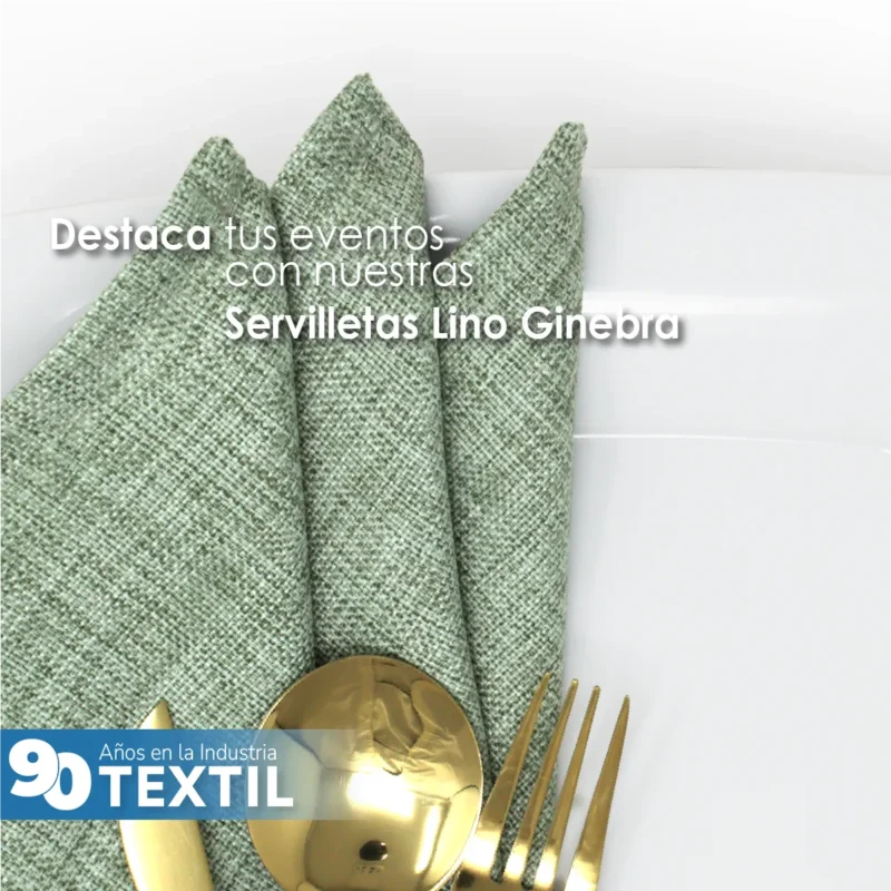Servilleta Lino Ginebra 45x45 cm Sage