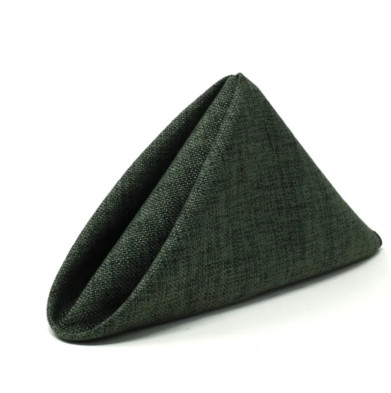 Servilleta Lino Ginebra 45x45 cm Verde Militar