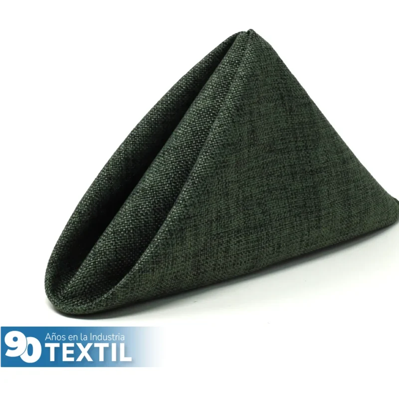 Servilleta Lino Ginebra 45x45 cm Verde Militar